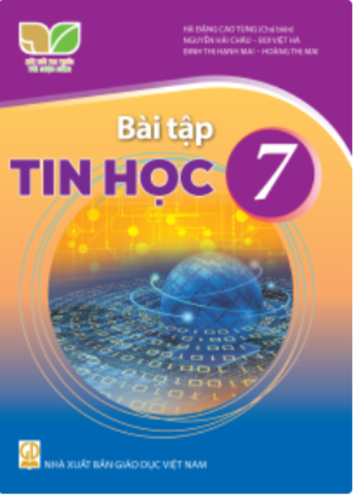 Sách bài tập tin học 7